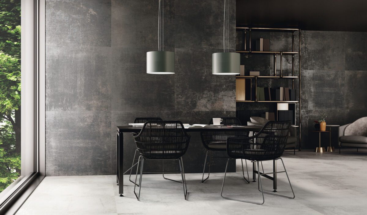 T1143-PALERMO-BIANCO-MATT-36X36-COVER2- PALERMO NERO MATT 36"X36" - Image 1