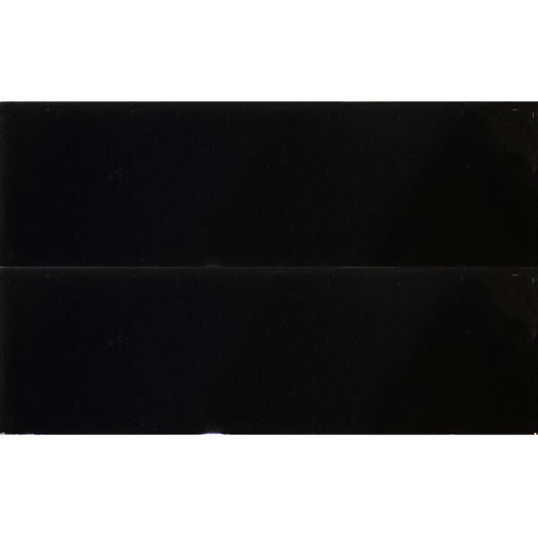 TANGIER BLACK GLOSSY 3"X12"