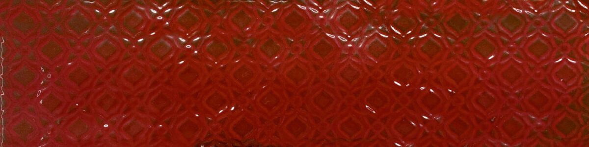 W00508-RAIN-DEC_BORDEAUX_75X30 DEFCOR RAIN BORDEAUX GLOSSY 3"X12" - Image 2