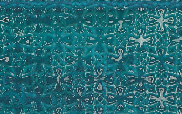 DECOR RAIN AQUAMARI GLOSSY 3"X12"