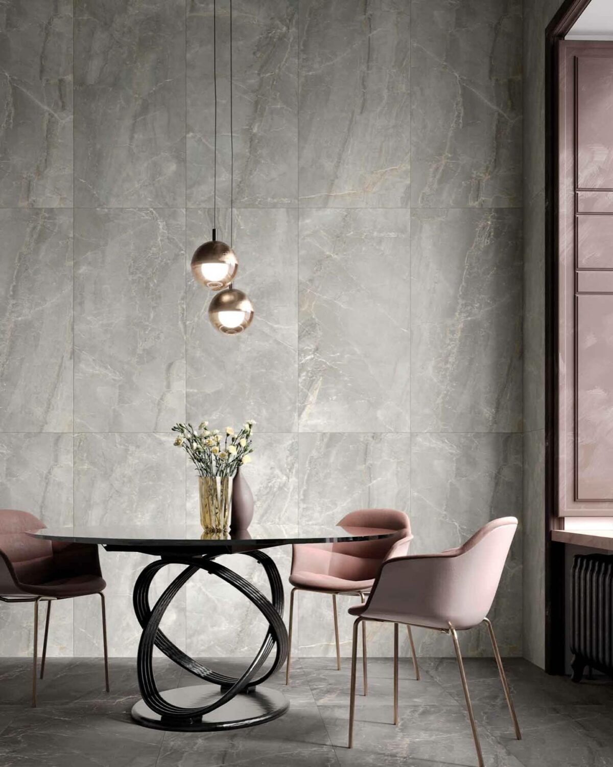 W00515-RIGATINO CHARME PEARL RIGATINO CHARME PEARL MATTE 24"X48" - Image 1
