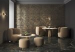 LUX LAURANTS BROWN GLOSSY 63″X63″X8MM