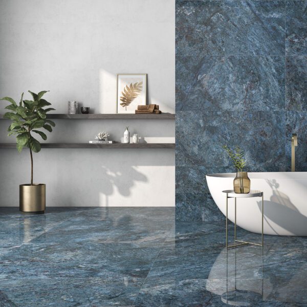 LUX KIONIA AZZURRO GLOSSY 24"X48"