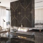 WINDSOR BLACK A NPLUS GLOSSY 24"X48"
